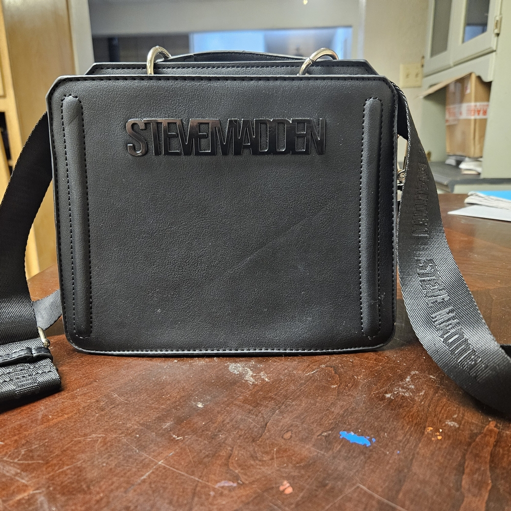 Steve Madden Black Purse